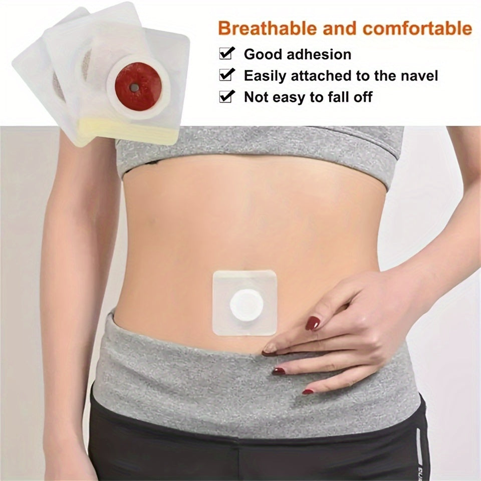 50Pcs- Body Shaping Stickers - Comfortable, Easy to Use, and Gentle on Skin for Big Belly, Arms, and Thighs - Navel Care for Healthy Weight Loss and Body Confidence