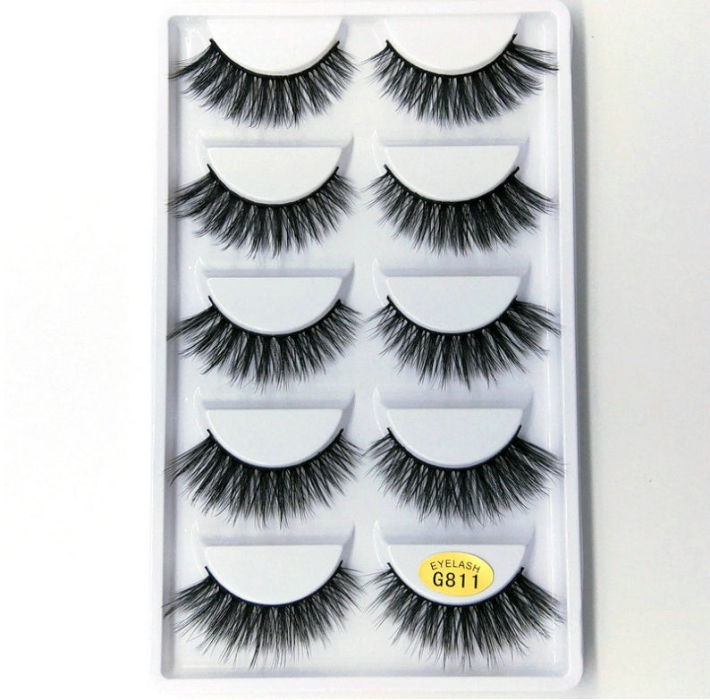 3D mink hair false eyelashes