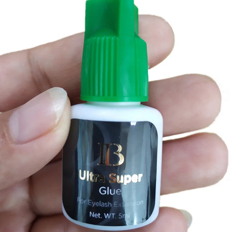 Korea 5ml IB Ultra super Glue Fast Drying Strong Individual Eyelash Extensions Glue Retention 6-7 Weeks 1Bottle