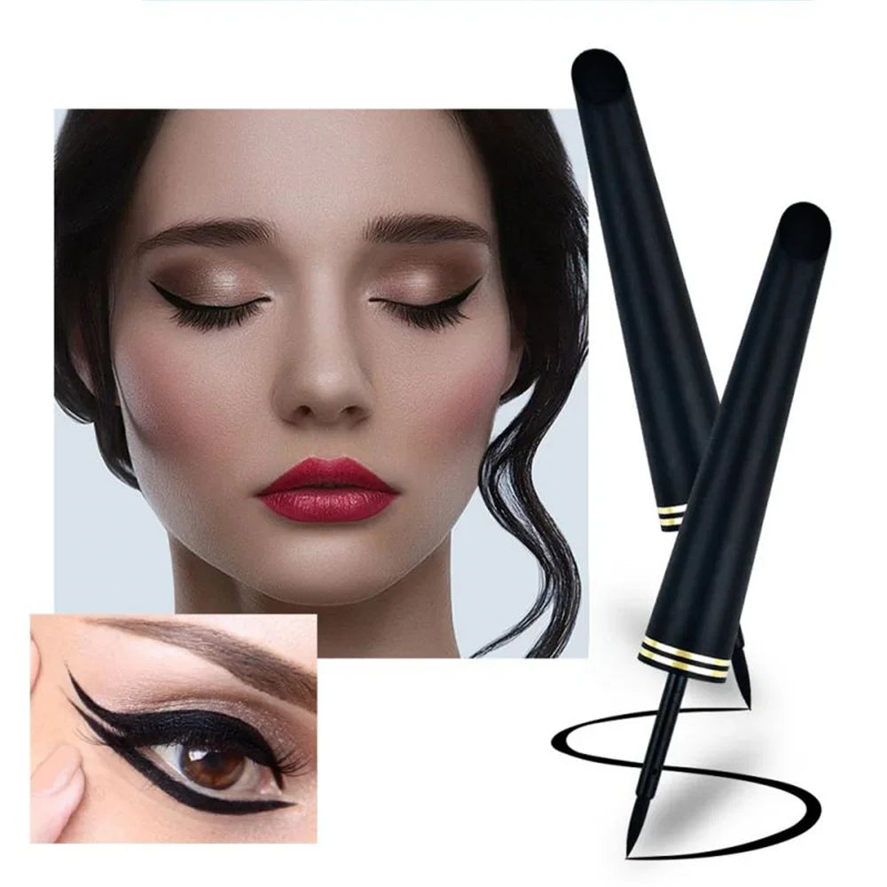 Black Liquid Eyeliner Natural Smooth Eye Liner Pencil Lasting Waterproof