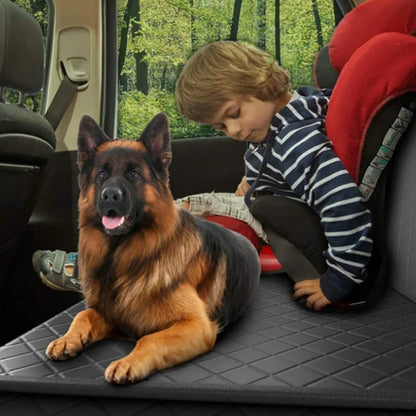 Capa para assento de carro para cachorro, à prova d'água, para animais de estimação, transportadora de cachorro, rede, protetor de assento traseiro de carro, tapete de segurança para cães, almofada de segurança