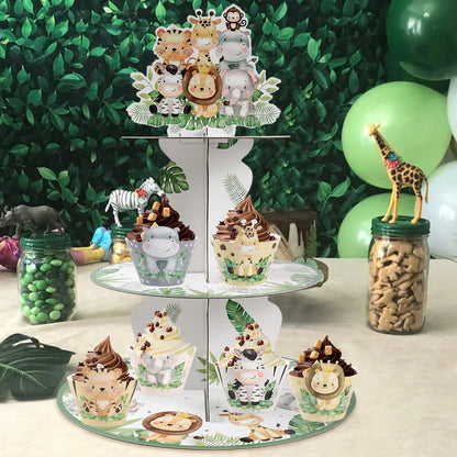 Safari Cupcake Party Decorations