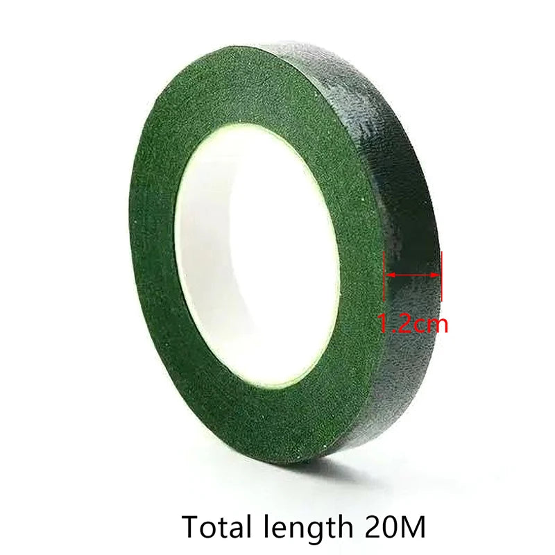 Floriculture Tape Self-adhesive Bouquet Floral Stem Paper Tapes Stamen Wrapping Florist DIY Decorative Flower