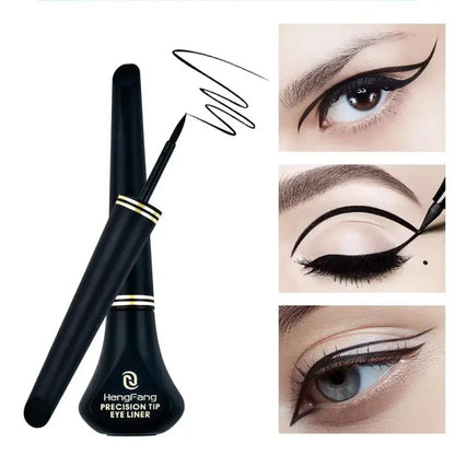 Black Liquid Eyeliner Natural Smooth Eye Liner Pencil Lasting Waterproof