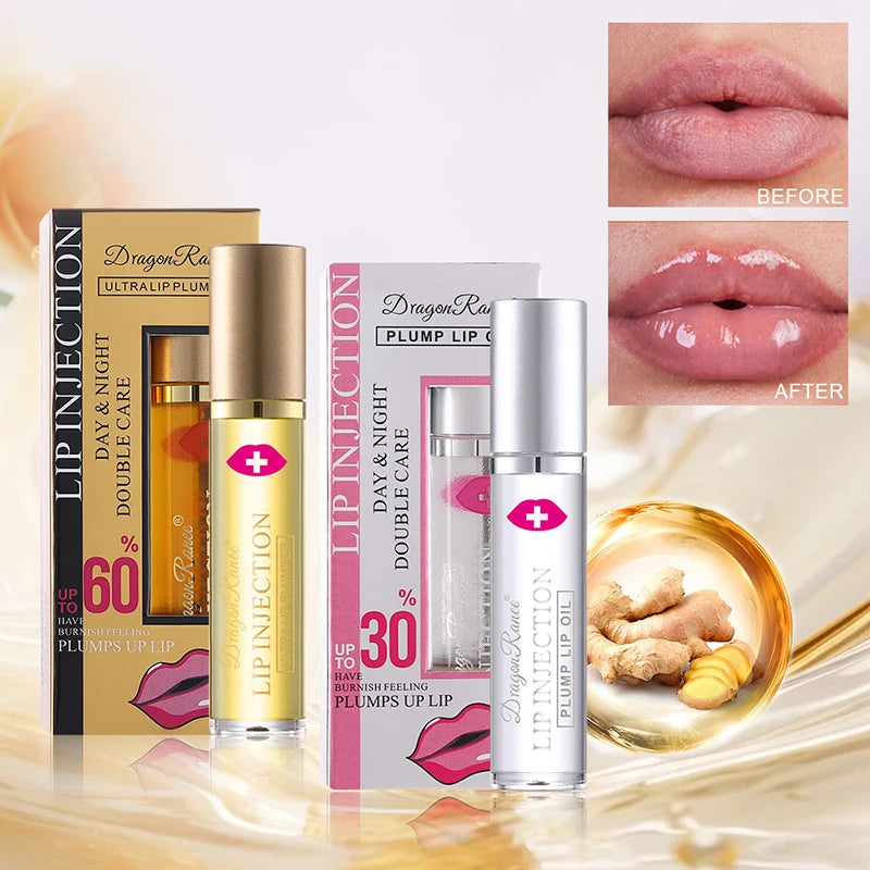 Instant Lip Plumper Oil Extreme Volumising Lip Gloss Serum Nourish Long Lasting Moisturizing Lip Care Cosmetics