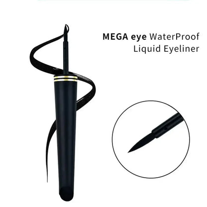 Black Liquid Eyeliner Natural Smooth Eye Liner Pencil Lasting Waterproof