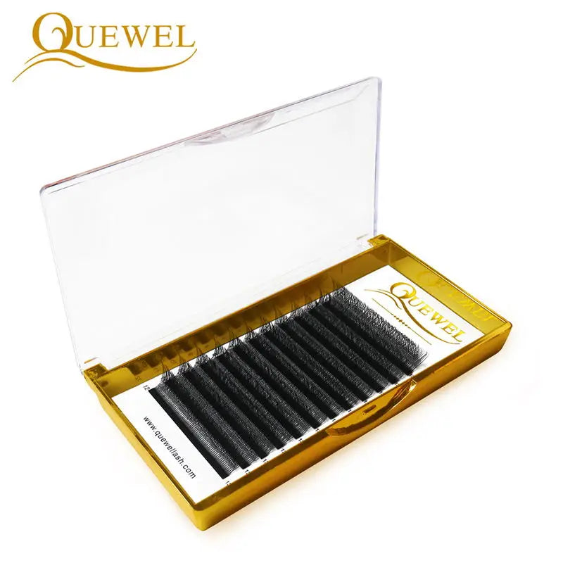 Quewel W Shape Eyelash Extensions 2D/3D/4D/5D/6D/8D Premade Volume Fans Y Style Lashes New False Eyelashes Natural Private Label