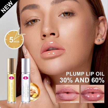 Instant Lip Plumper Oil Extreme Volumising Lip Gloss Serum Nourish Long Lasting Moisturizing Lip Care Cosmetics