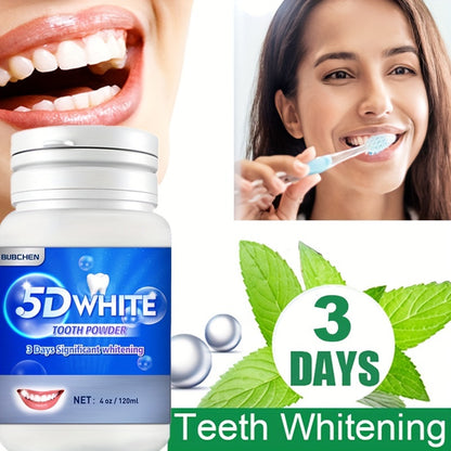 1pc Professional Teeth Whitening Powder - Natural Breath Freshener, Deep Cleaning, Plaque Remover, Anti-Cavity, and Gentle on Gums for Daily Oral Care